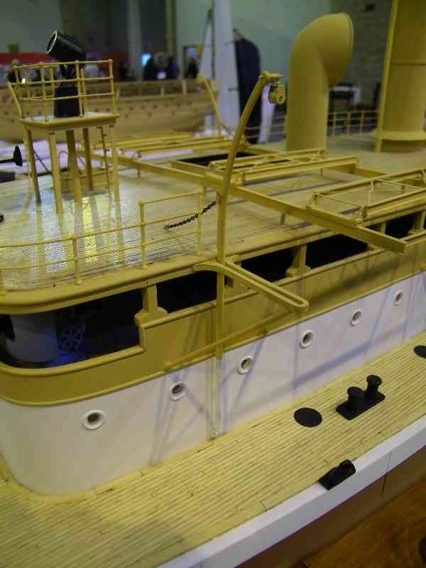 Maquette Arkansas, réalisation de modélisme naval