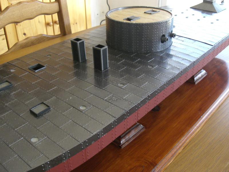 maquette cuirassé USS MONITOR modélisme naval