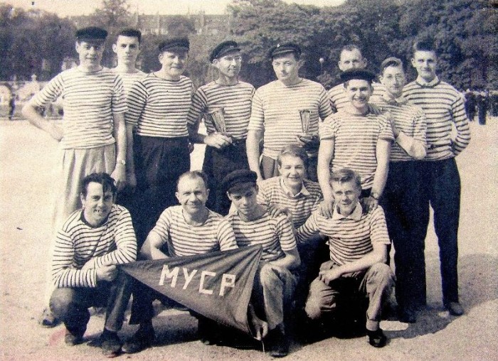 Le club de modélisme naval MYCP en 1957, rubrique retro