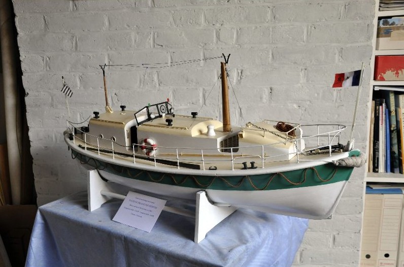 maquette de vedette de sauvetage, modélisme naval