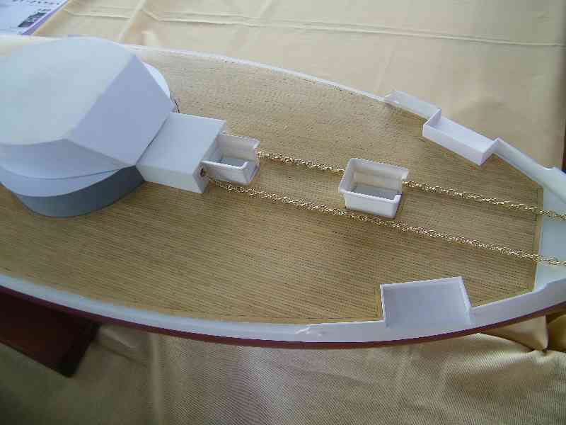 Maquette Arkansas, réalisation de modélisme naval