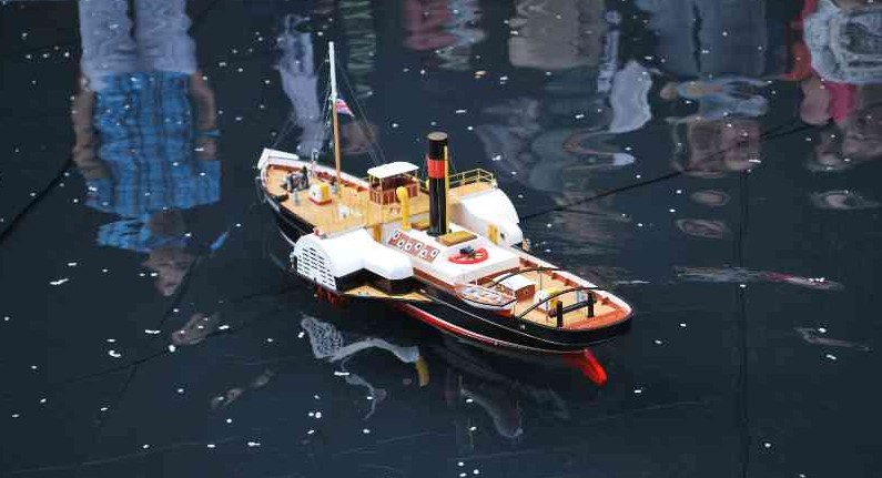 glasgow bateau à vapeur, modélisme naval