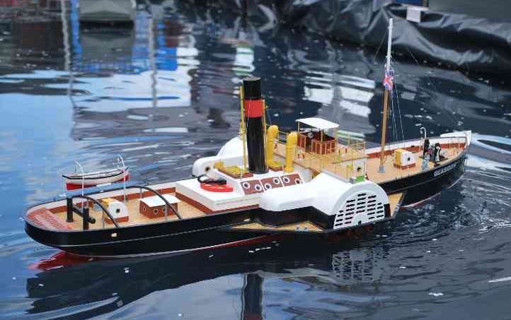 glasgow bateau à vapeur, modélisme naval