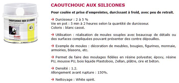 Silicone Liquide Leroy Merlin - Astuce Moule Silicone Et Moulage En Resine Modele Yacht Club Picard Club De Modelisme Naval